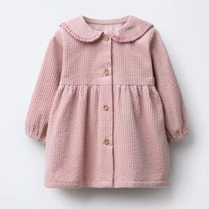 Zara Pink Corduroy Baby/Toddler Dress